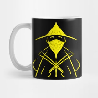 Yellow Ninja Samurai Mug